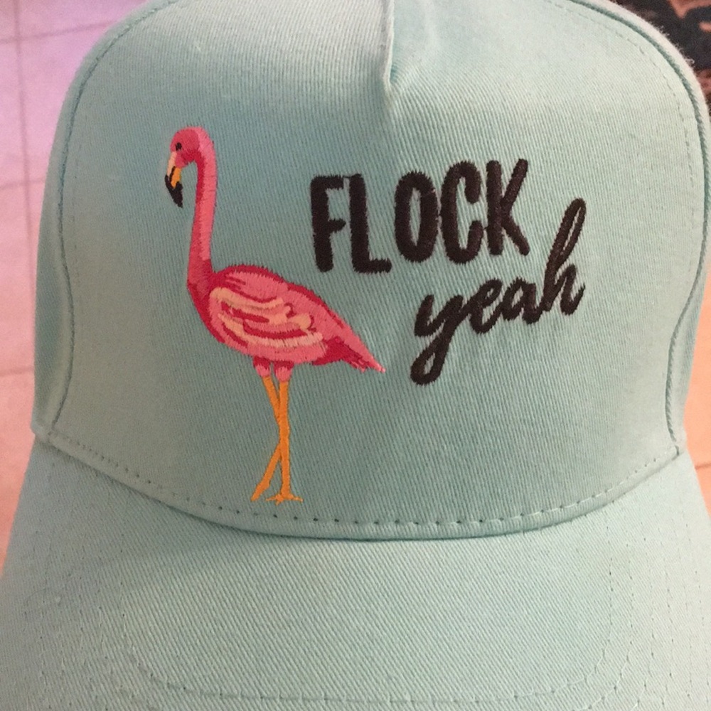 Flamingo hat